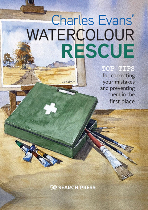 Cover image for book Charles Evans' Watercolour Rescue