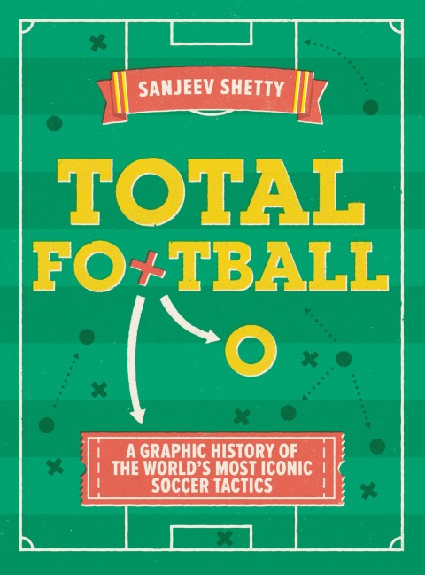Cover image for book Total Football - A graphic history of the world's most iconic soccer tactics