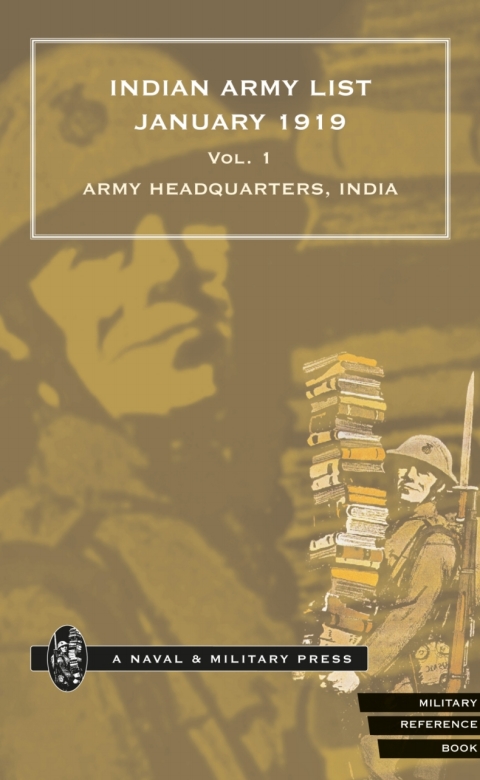 Cover image for book Indian Army List January 1919 - Volume 1
