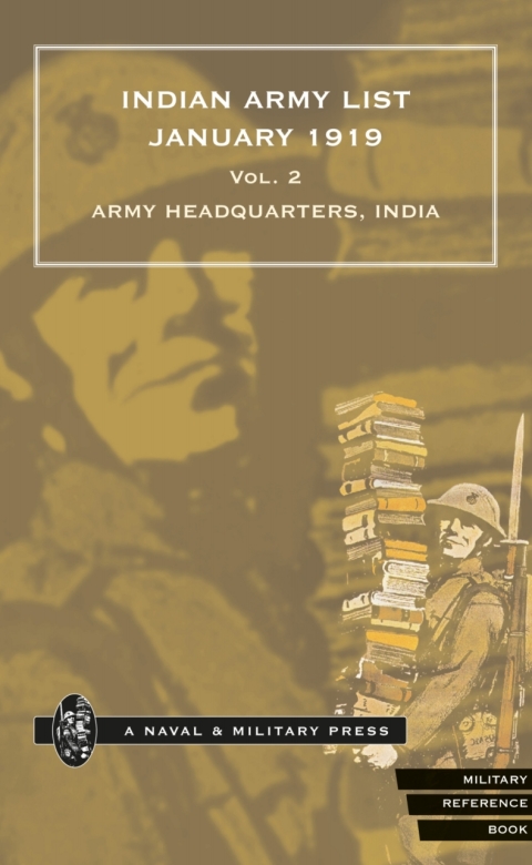 Cover image for book Indian Army List January 1919 - Volume 2