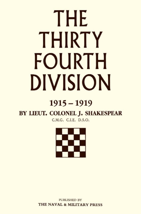 Cover image for book The Thirty-Fourth Division: 1915-1919