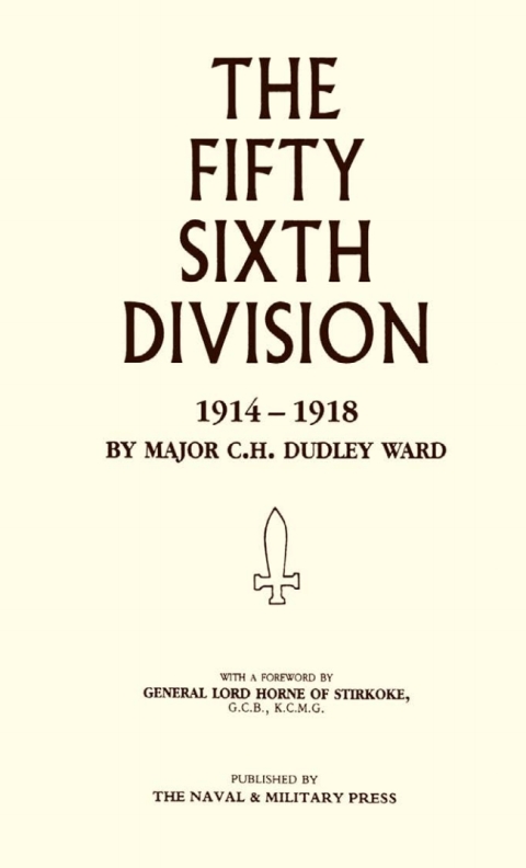 The 56th Division: 1914-1918 