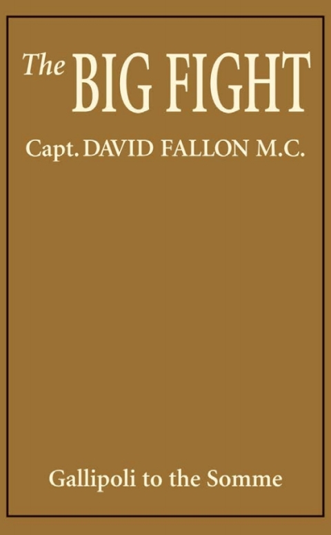 Cover image for book The Big Fight