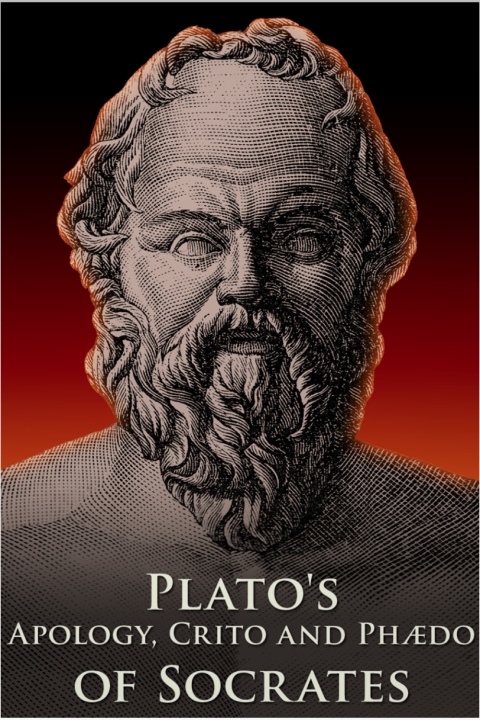 Cover image for book Apology, Crito and Phaedo of Socrates