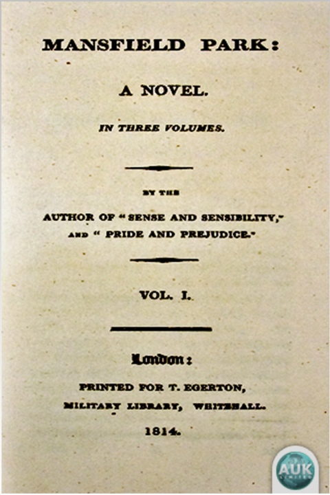 Cover image for book Mansfield Park