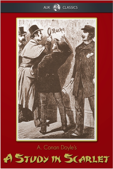 Cover image for book A Study in Scarlet