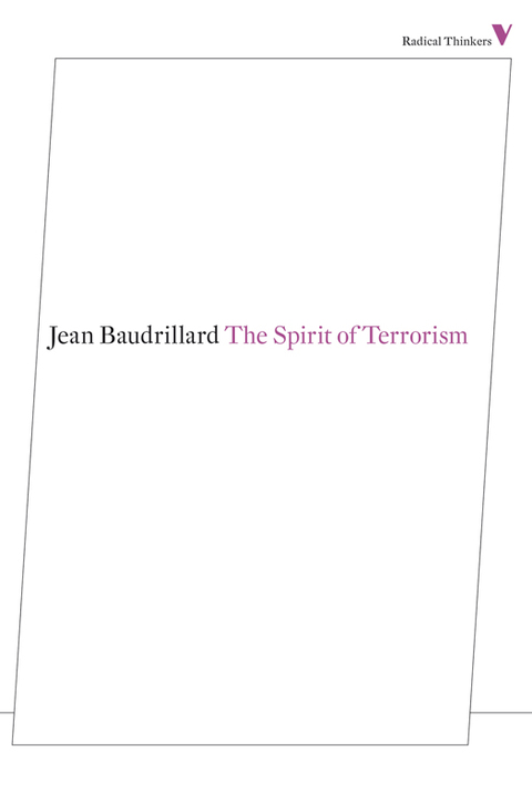 Cover image for book The Spirit of Terrorism