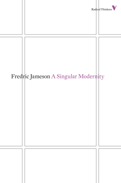 Cover image for book A Singular Modernity