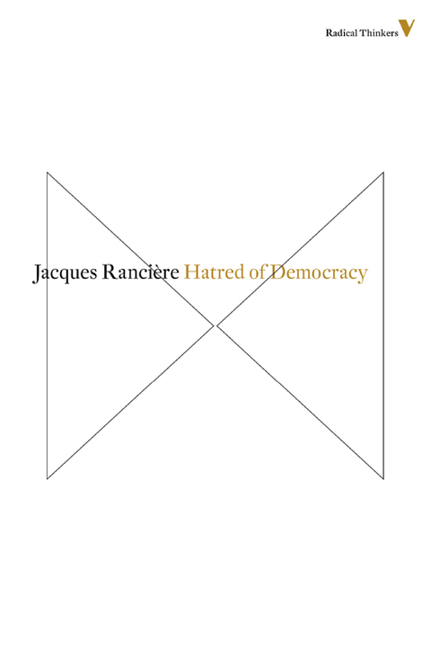 Cover image for book Hatred of Democracy