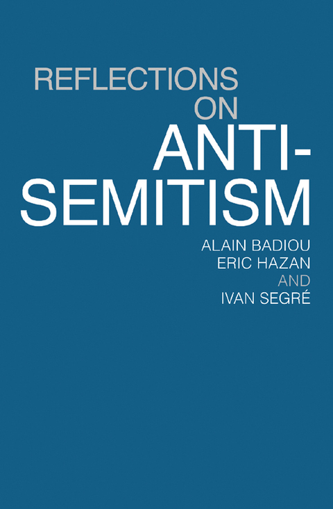 Cover image for book Reflections On Anti-Semitism