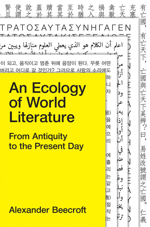 Cover image for book An Ecology of World Literature