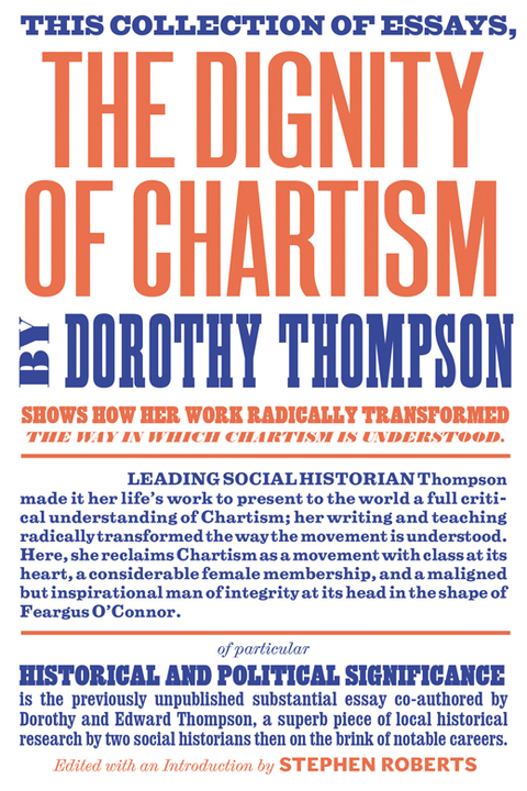 Cover image for book The Dignity of Chartism