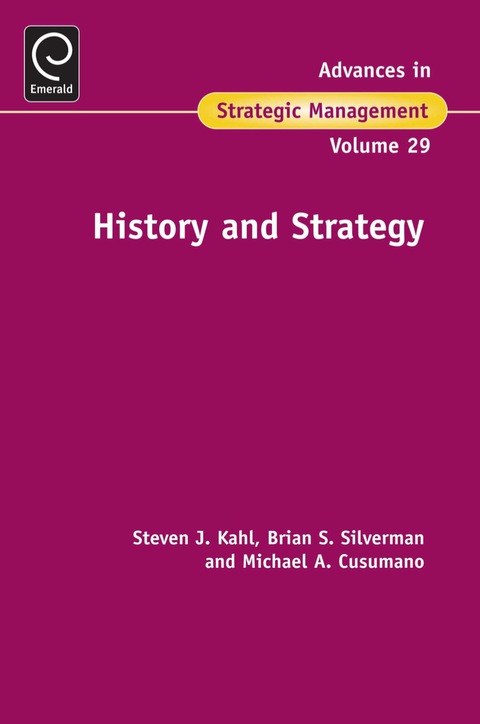 Cover image for book History and Strategy