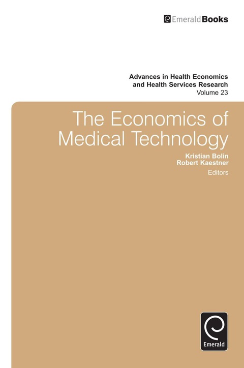 Cover image for book The Economics of Medical Technology