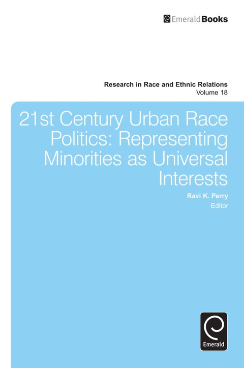 Cover image for book 21st Century Urban Race Politics