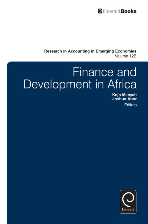 Cover image for book Finance and Development in Africa