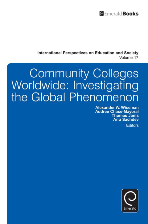 Cover image for book Community Colleges Worldwide