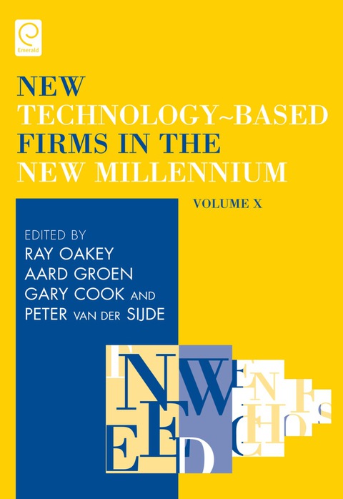 Cover image for book New Technology-based Firms in the New Millennium