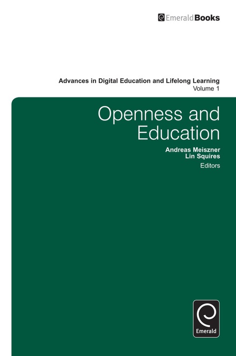 Cover image for book Openness and Education