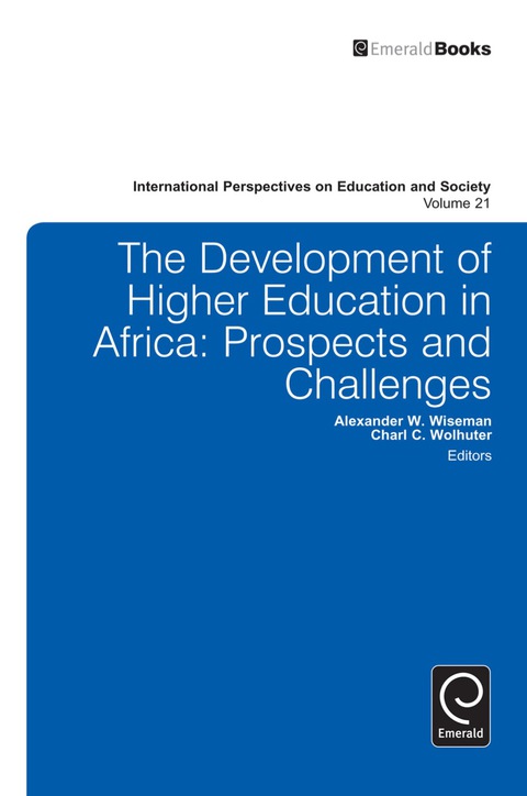 Cover image for book Development of Higher Education in Africa