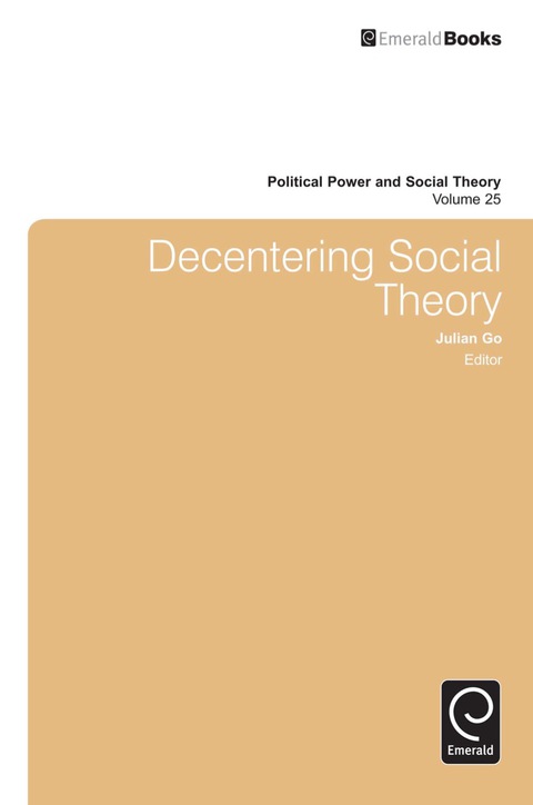 Cover image for book Decentering Social Theory