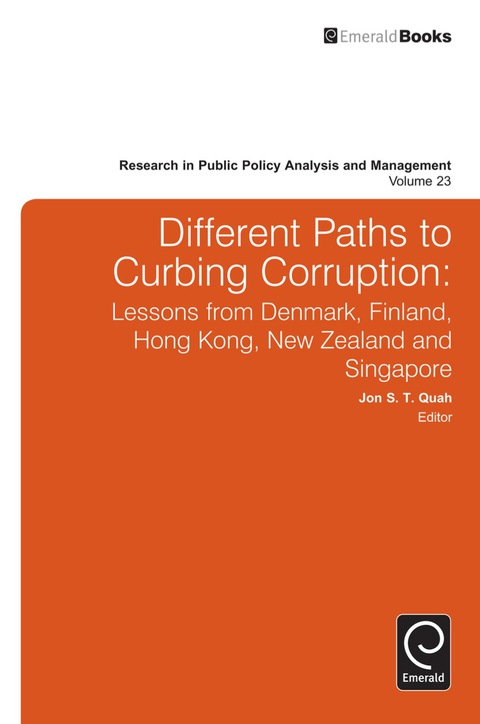 Cover image for book Different Paths to Curbing Corruption