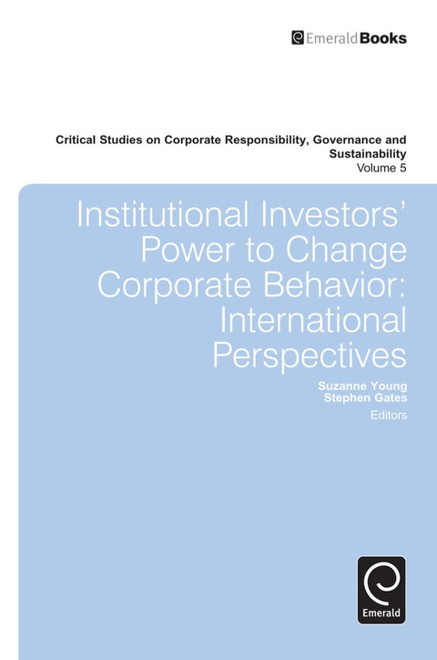 Institutional Investors' Power to Change Corporate Behavior 