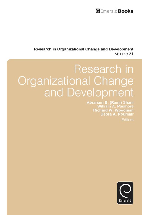 Research in Organizational Change and Development 