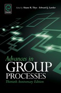 Advances in Group Processes - Shane R. Thye