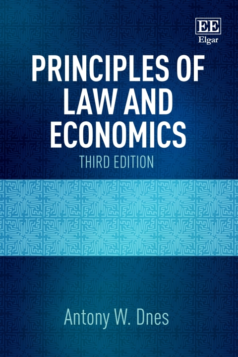 Cover image for book Principles of Law and Economics