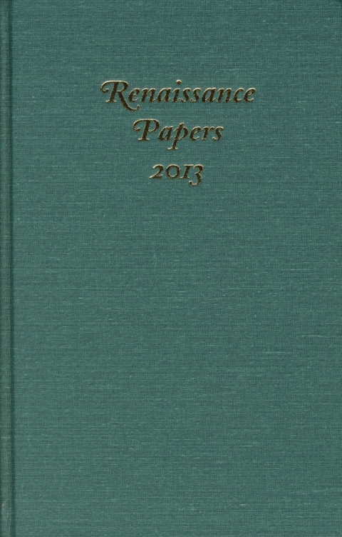 Cover image for book Renaissance Papers 2013