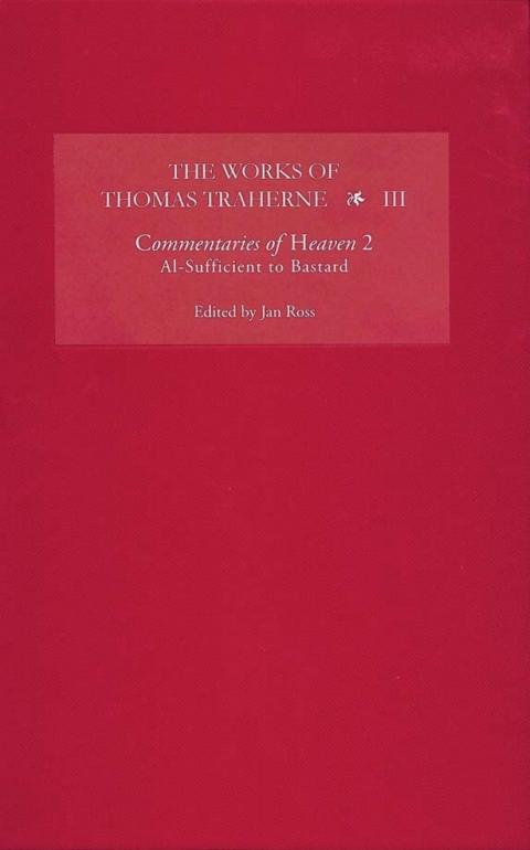 Cover image for book The Works of Thomas Traherne III