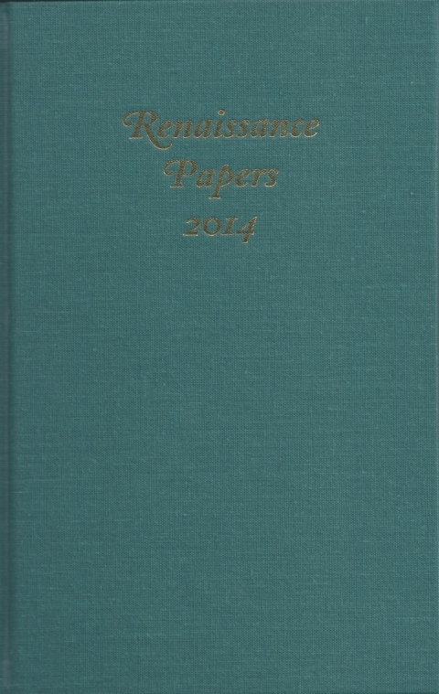 Cover image for book Renaissance Papers 2014