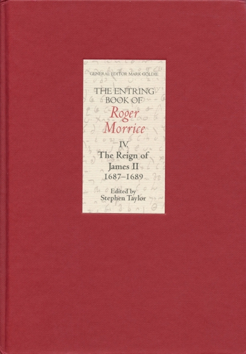 Cover image for book The Entring Book of Roger Morrice IV