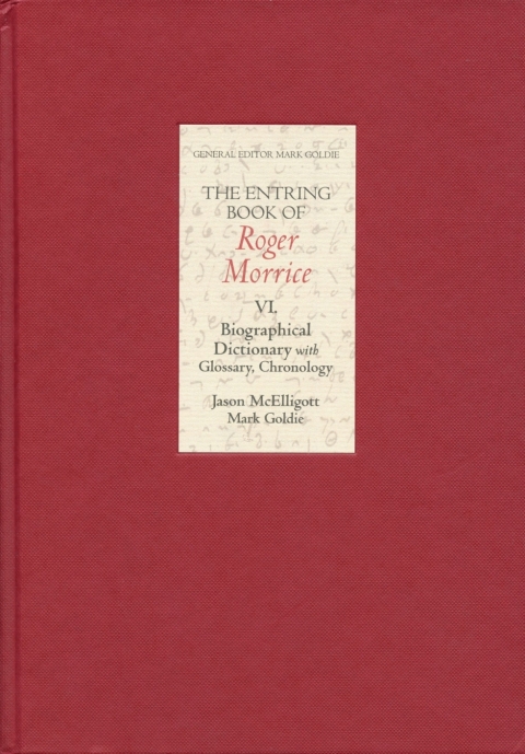 Cover image for book The Entring Book of Roger Morrice VI