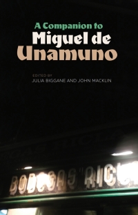 Titelbild: A Companion to Miguel de Unamuno 1st edition 9781855663008