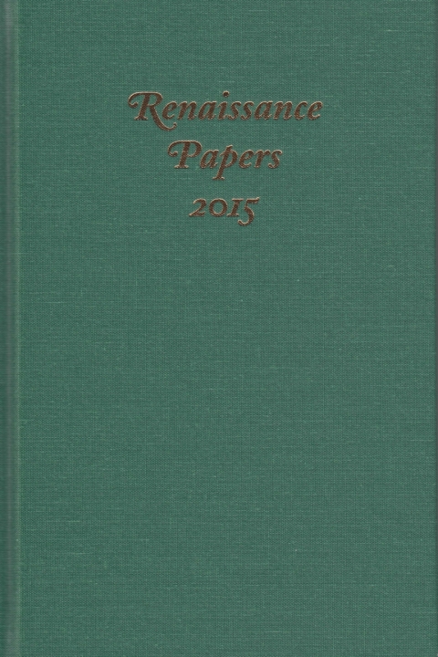 Cover image for book Renaissance Papers 2015