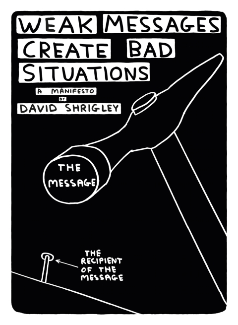 Cover image for book Weak Messages Create Bad Situations