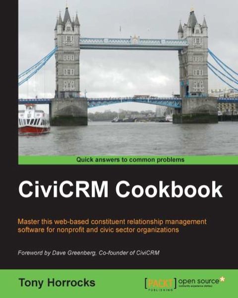 Cover image for book CiviCRM Cookbook