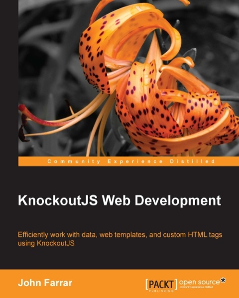 Cover image for book KnockoutJS Web Development