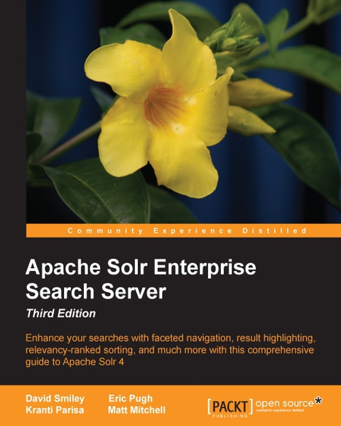 Cover image for book Apache Solr Enterprise Search Server