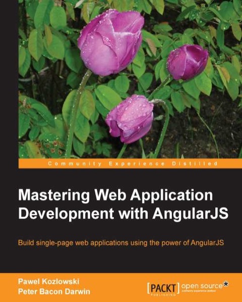 Cover image for book Mastering Web Application Development with AngularJS