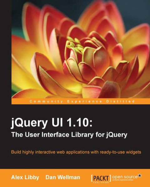 Cover image for book jQuery UI 1.10: The User Interface Library for jQuery