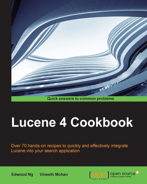 Cover image for book Lucene 4 Cookbook