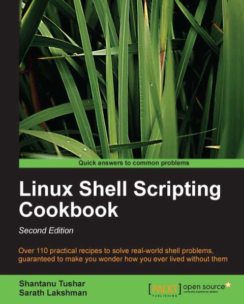Cover image for book Linux Shell Scripting Cookbook, Second Edition