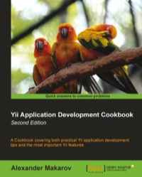 Omslagafbeelding: Yii Application Development Cookbook -Second Edition 1st edition 9781782163107