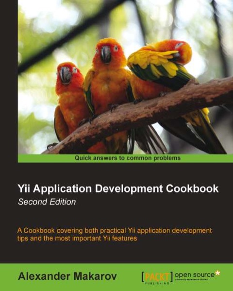 Cover image for book Yii Application Development Cookbook - Second Edition