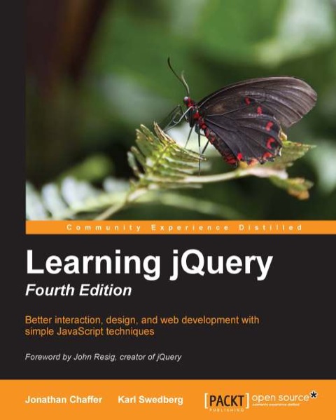 Cover image for book Learning jQuery - Fourth Edition