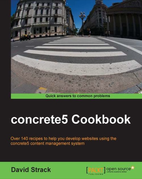 Cover image for book concrete5 Cookbook