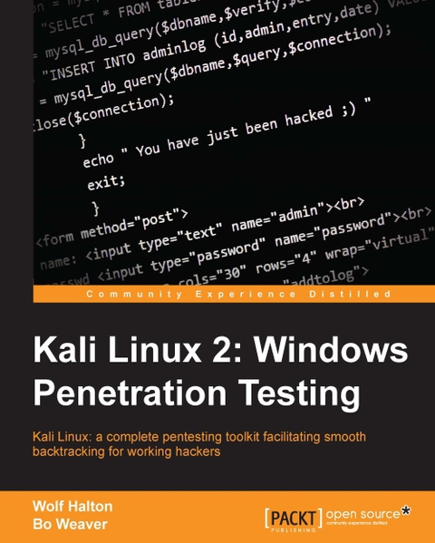 Cover image for book Kali Linux 2: Windows Penetration Testing